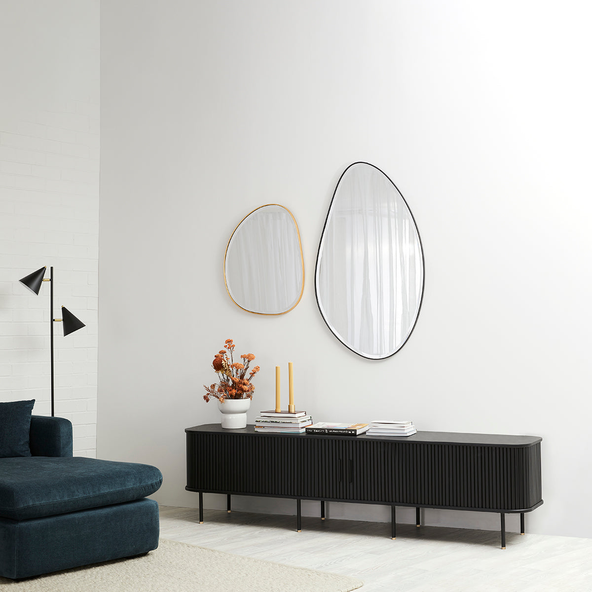 Ipanema Extra Large TV Stand - Modern Entertainment Center for Living Room, Bedroom & Home Theater - Sturdy TV Cabinet with Ample Storage Space