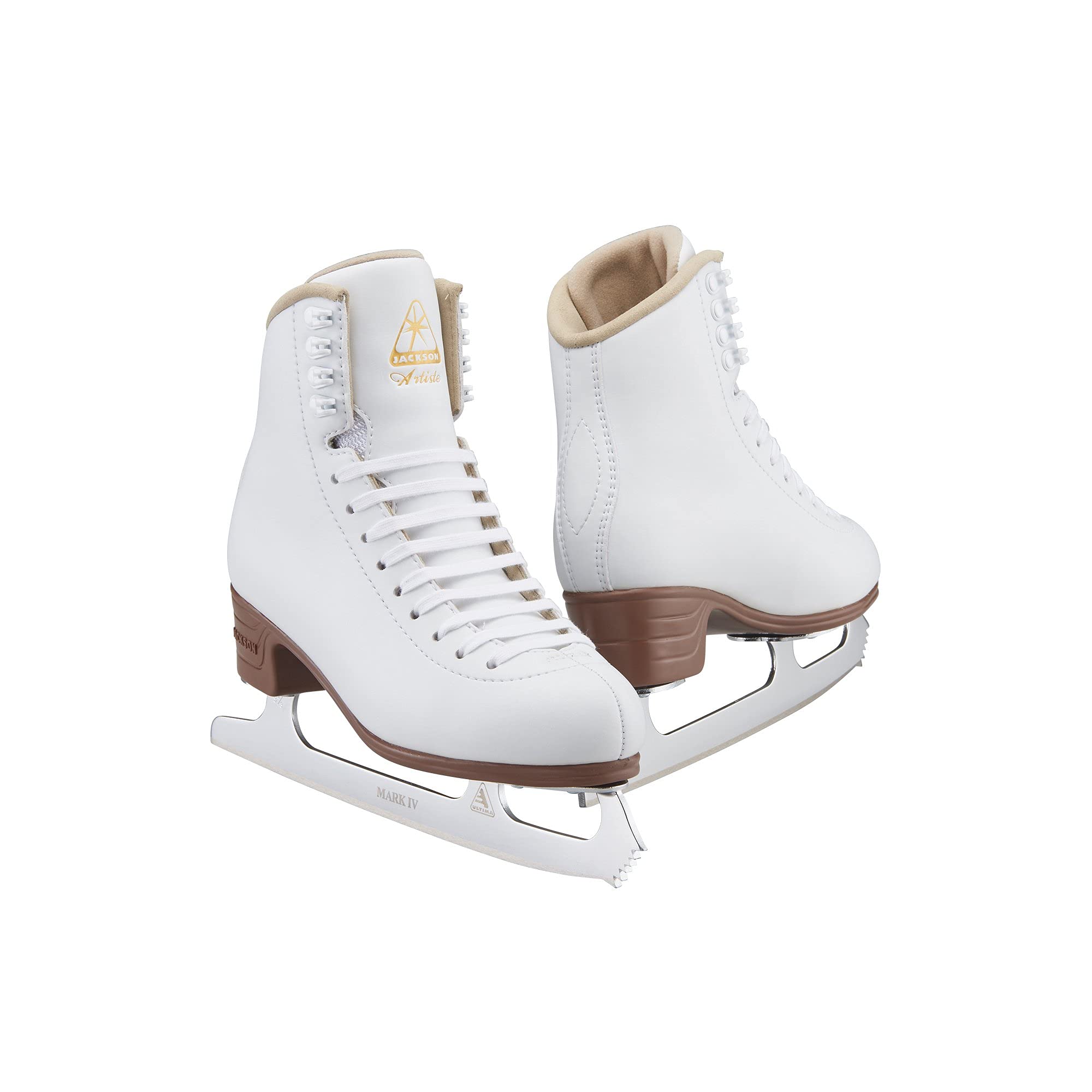 Jackson Ultima Artiste Figure Skates with Mark IV Blade - Women's, Girls', Men's, Boys' Ice Skating Shoes for Recreational & Competitive Skating