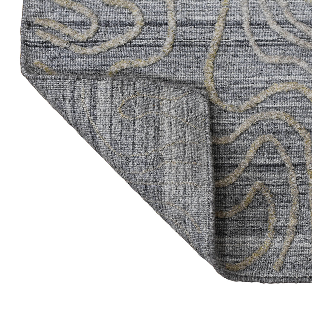 Handwoven Aria Area Rug - Soft Boho Chic Design for Living Room, Bedroom, or Nursery Decor | Eco-Friendly Natural Fiber Floor Mat