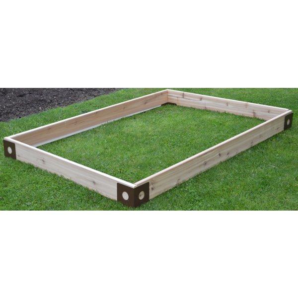 Elevated Raised Garden Bed Kit with Decorative Corners - Perfect for Outdoor Gardening, Patio, and Backyard Planting