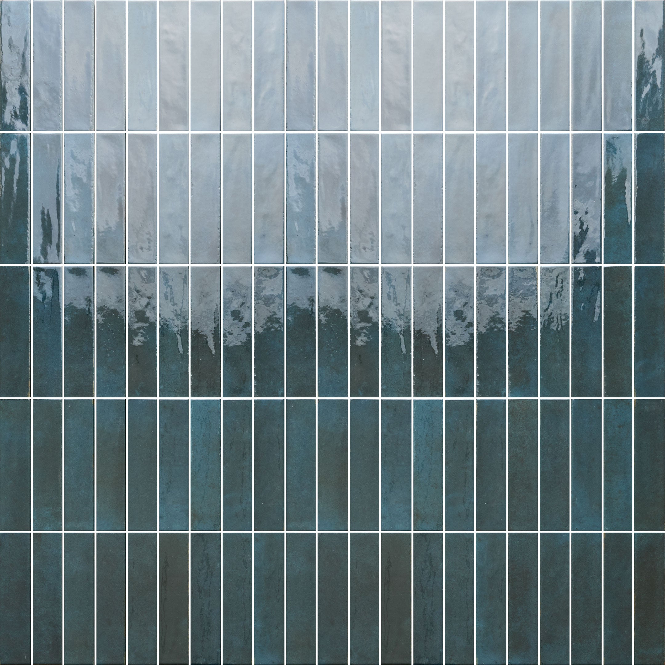 Chelsea Soho Zellige Porcelain Tile - Handmade Glazed Ceramic Wall & Floor Tiles - Perfect for Kitchen Backsplash, Bathroom & Pool Designs in Orange County