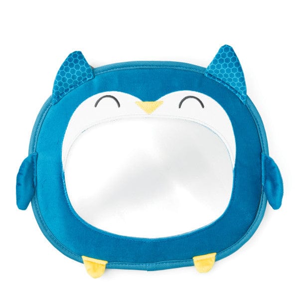 Diono Mirror Easy View Owl - Baby Car Seat Mirror for Safe Rear-Facing Monitoring | Perfect for Travel & Daily Commutes