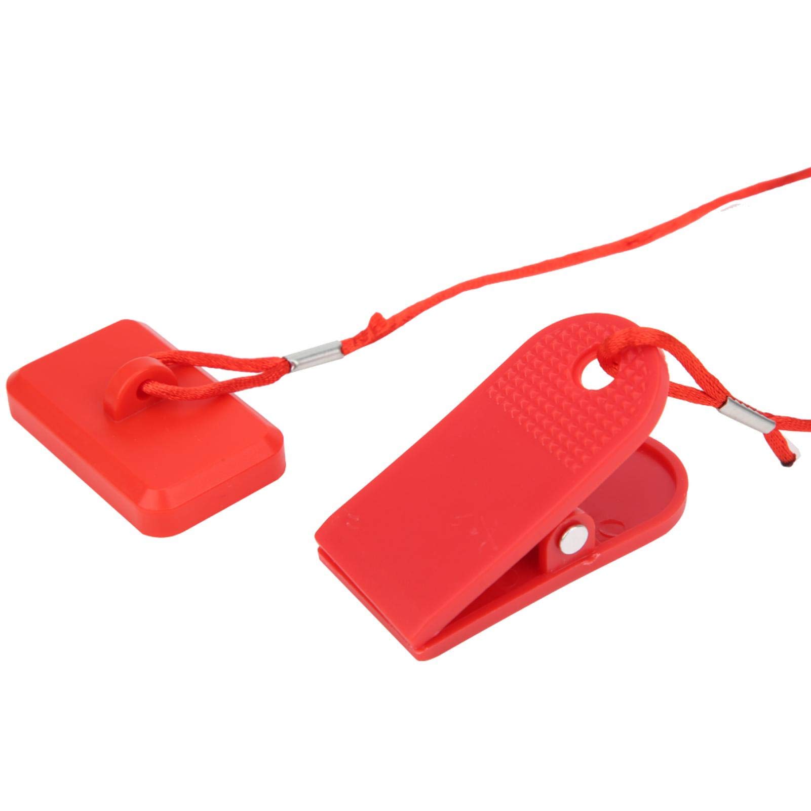 OUKENS 2Pcs Universal Treadmill Safety Key with Magnet - Treadmill Security Lock & Emergency Stop Switch for Home Gym Equipment - Perfect for NordicTrack, ProForm, Sole Fitness Treadmills