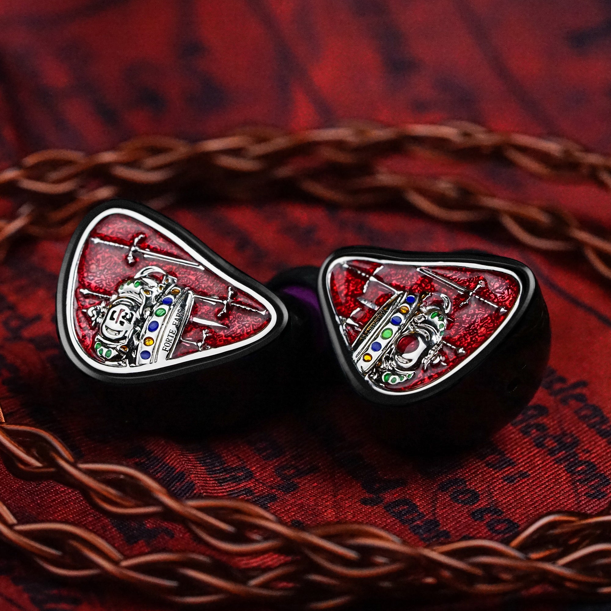 Forte Ears Macbeth Professional In-Ear Monitors for Musicians - High-Fidelity Sound Isolation for Live Performances & Studio Recording