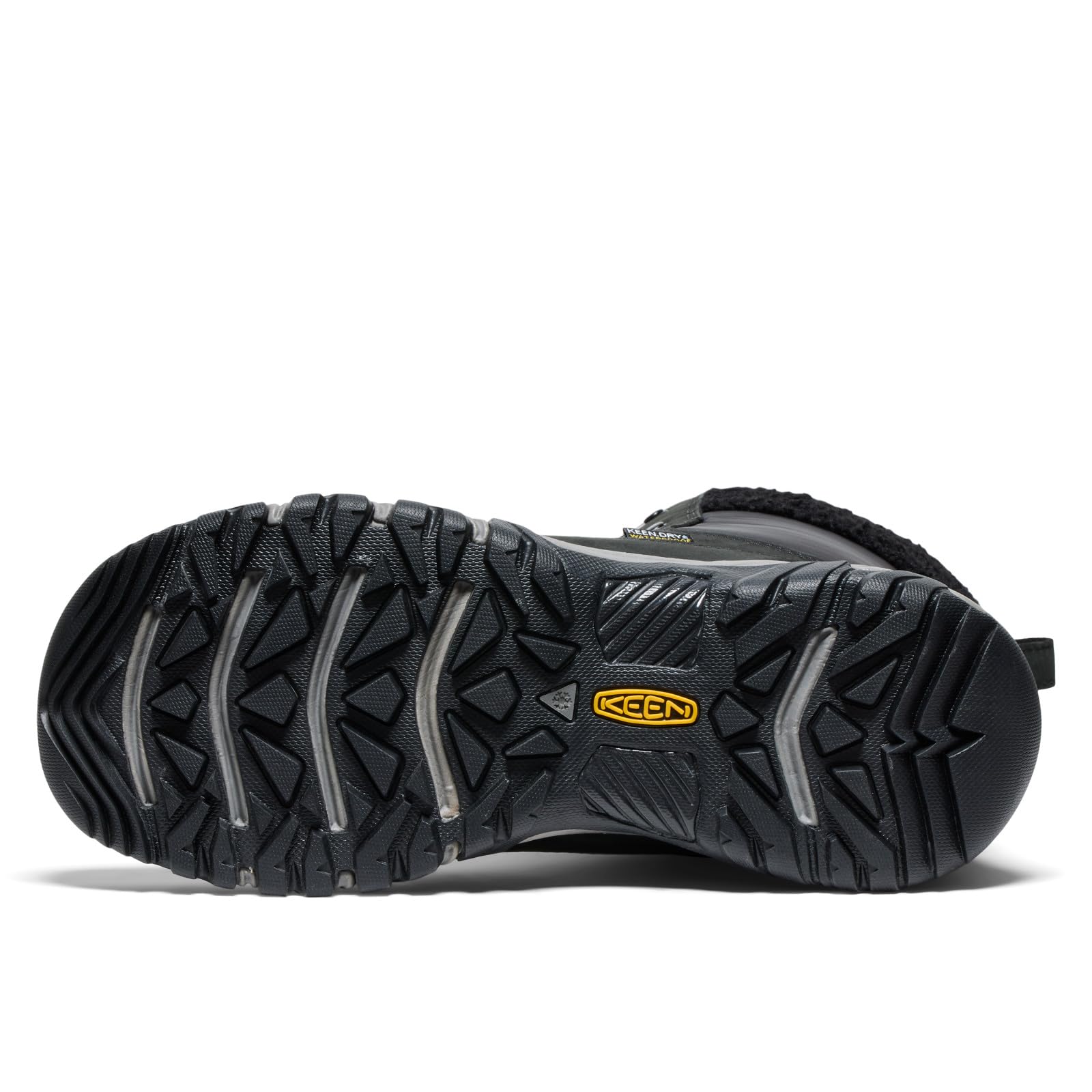 KEEN Women's Greta Tall Classic Waterproof Snow Boots - Black/Black Size 6.5 | Winter Hiking, Snowshoeing & Cold Weather Outdoor Activities