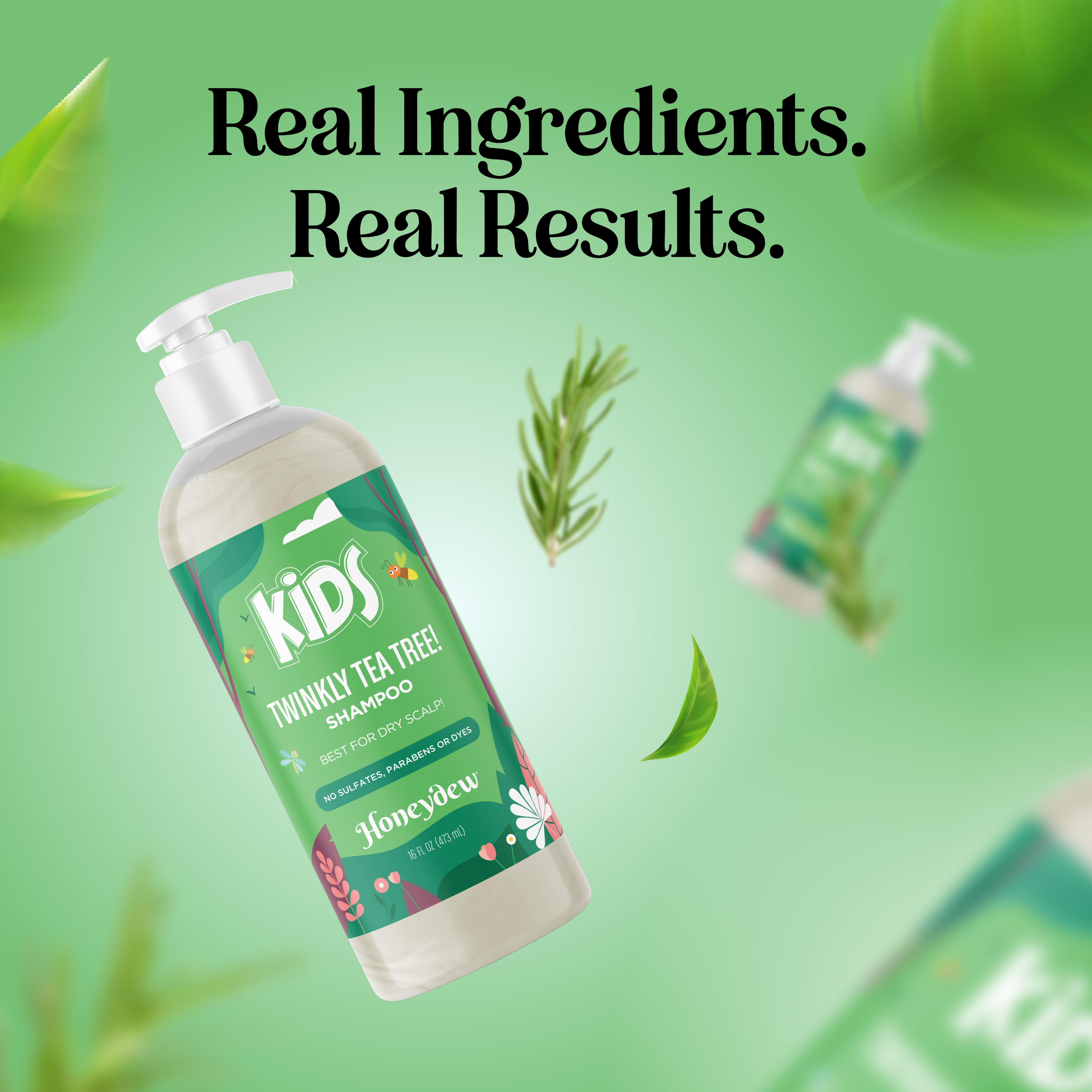 Natural Tea Tree Shampoo for Kids - Gentle & Soothing Scalp Care - Perfect for Daily Bath Time & Sensitive Skin