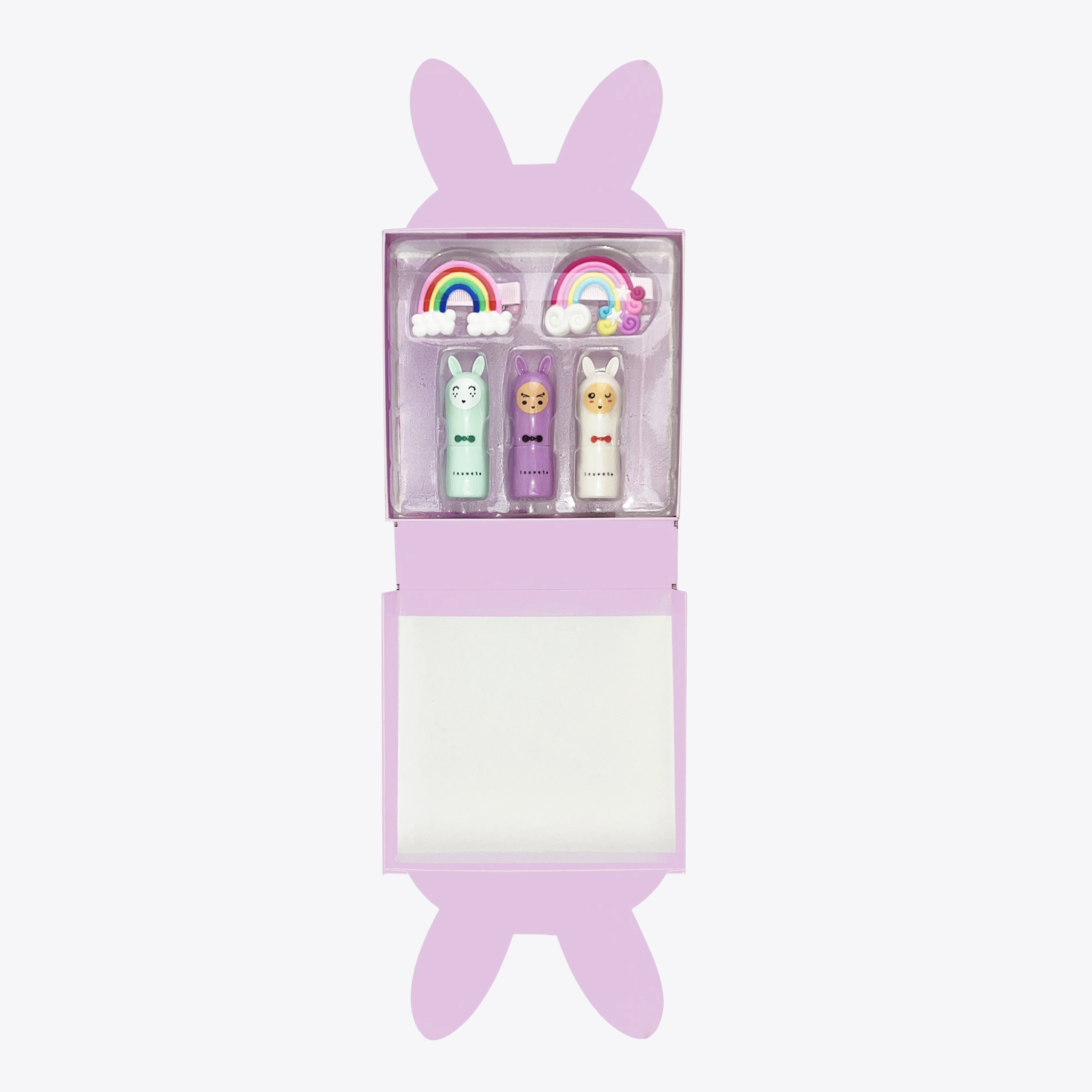 Inuwet Bunny Box - Cute Storage Organizer for Kids Room, Nursery, and Playroom | Perfect for Toys, Books, and School Supplies