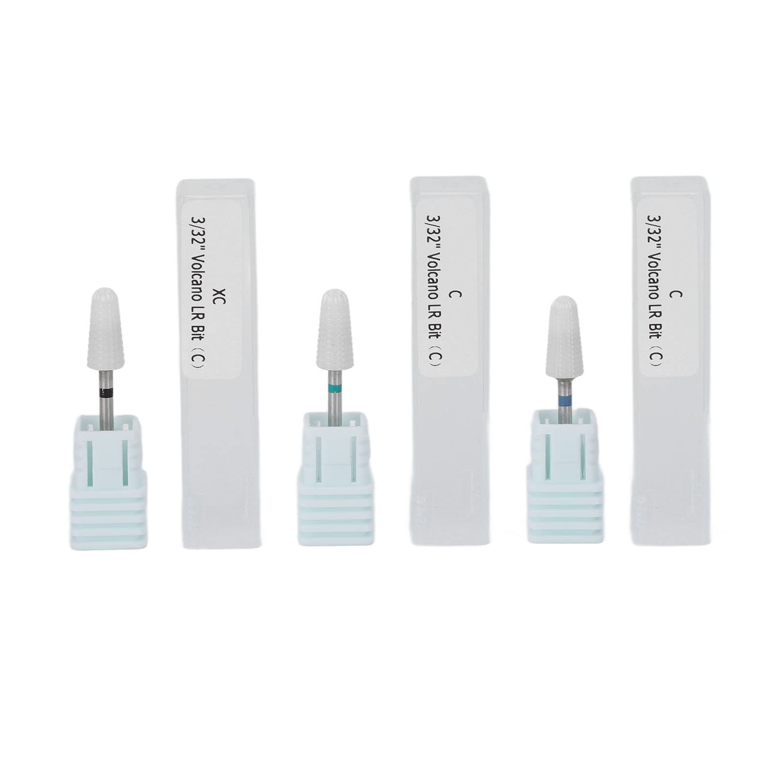 Professional Nail Grinding Head Kit - Fast Cuticle Remover & Nail Drill Bits for Manicure Pedicure - Portable Rotary Tools for Nail Technicians & Home Use - Perfect for Salon, Spa & DIY Nail Care