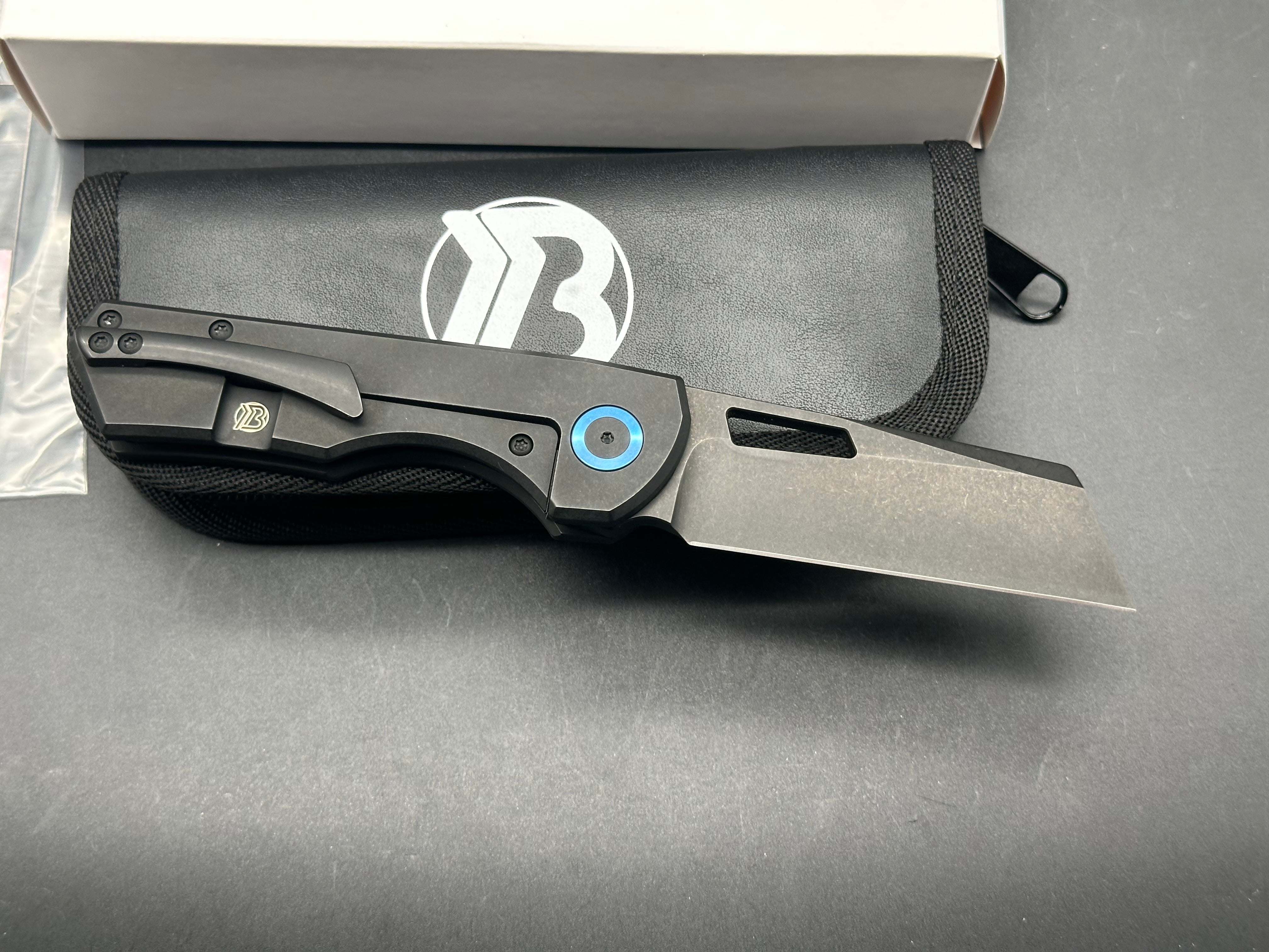 Brian Brown Knives (BBK) Yeager M V2 Non-Flipper Folding Knife - Premium EDC Pocket Knife for Outdoor, Camping & Everyday Carry | Joy Exclusive