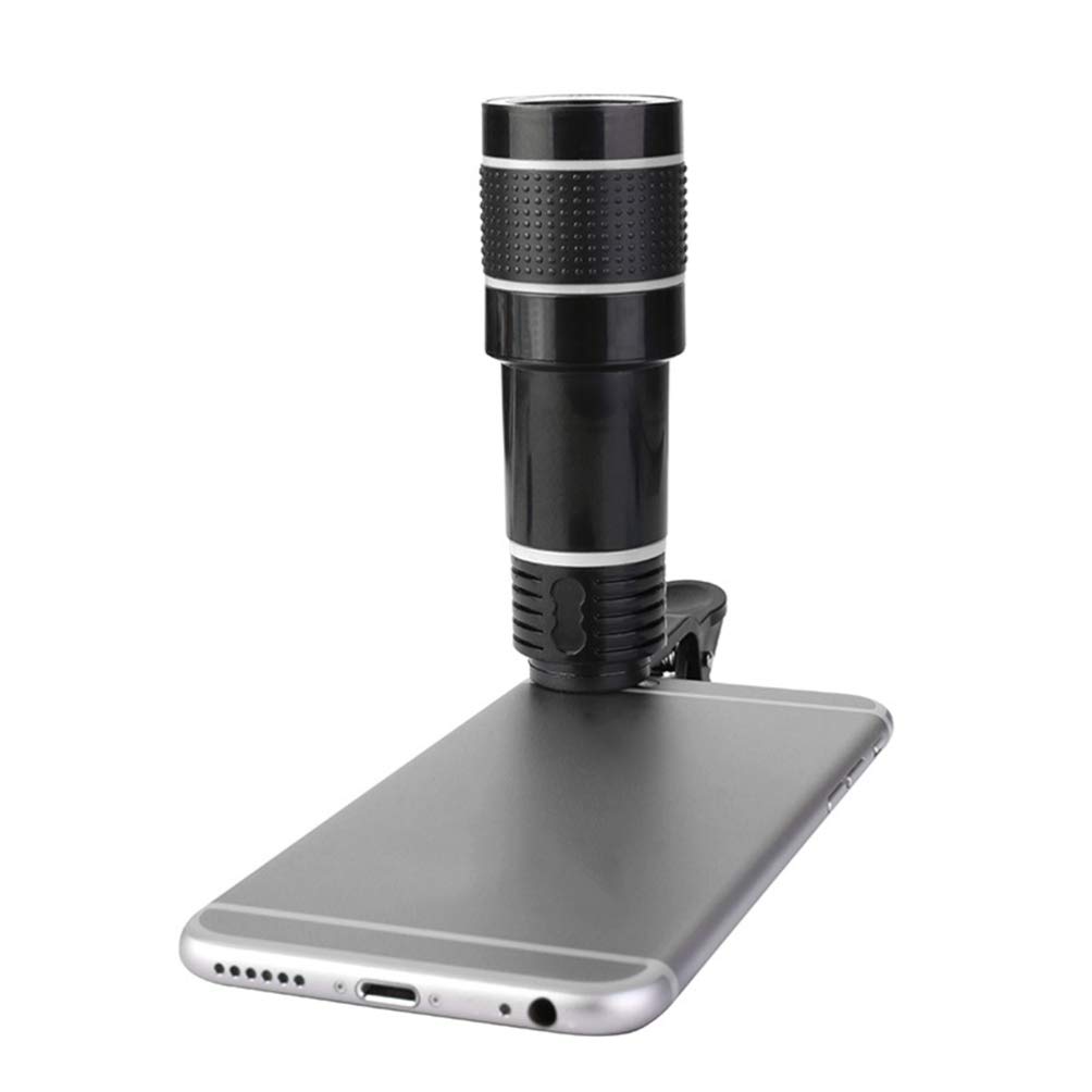 Hemobllo Telephoto Lens for iPhone & Android - 12X Zoom Phone Camera Lens for Photography, Vlogging & Outdoor Adventures