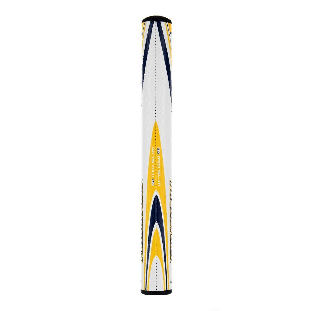 SuperStroke NHL Golf Putter Grip Mid Slim™ 2.0 | Enhanced Cross-Traction Texture & Oversized Design | Consistent Stroke with Even Grip Pressure | Non-Slip Control | Perfect for Professional and Amateur Golfers on the Green