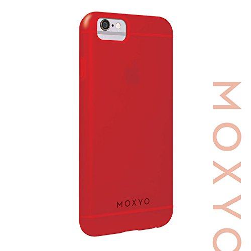 Moxyo Beacon Shockproof iPhone 6/6s Case - Slim Protective Cover with Anti-Slip Grip (Red) | Perfect for Everyday Use, Travel & Outdoor Activities