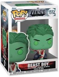 Beast Boy Funko Pop Vinyl Figure - DC Titans Collectible with Protector Case - Perfect for Fans, Gifts, and Display