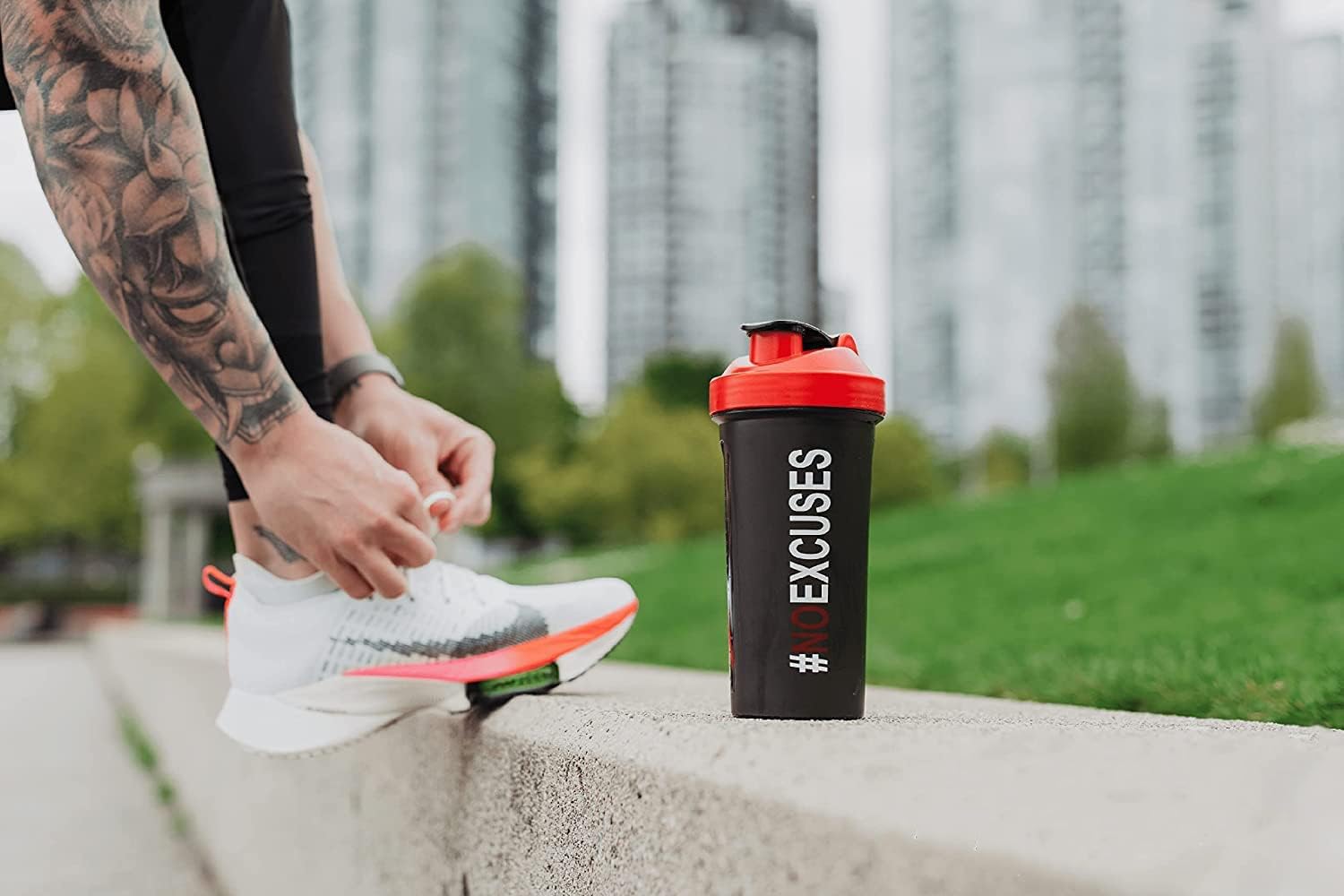 5-Pack ChromaCup Protein Shaker Bottles for Protein Shakes & Smoothies - Leak-Proof, Dishwasher Safe, BPA-Free - Perfect for Gym, Workout, Post-Workout Recovery & Meal Replacement Shakes
