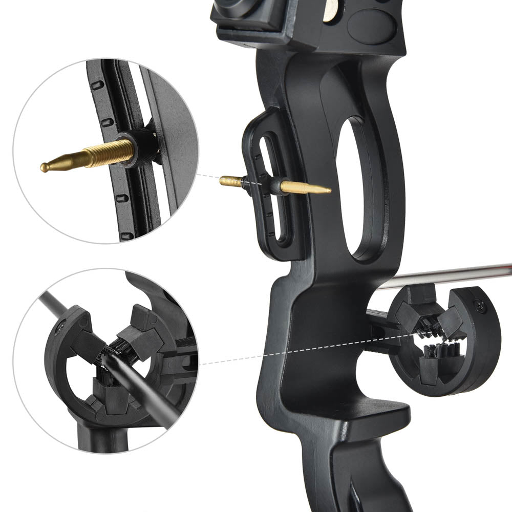 20 lb Junior Youth Compound Bow Set with 4 Arrows - Perfect for Beginners, Target Practice & Outdoor Archery Training | TheLAShop