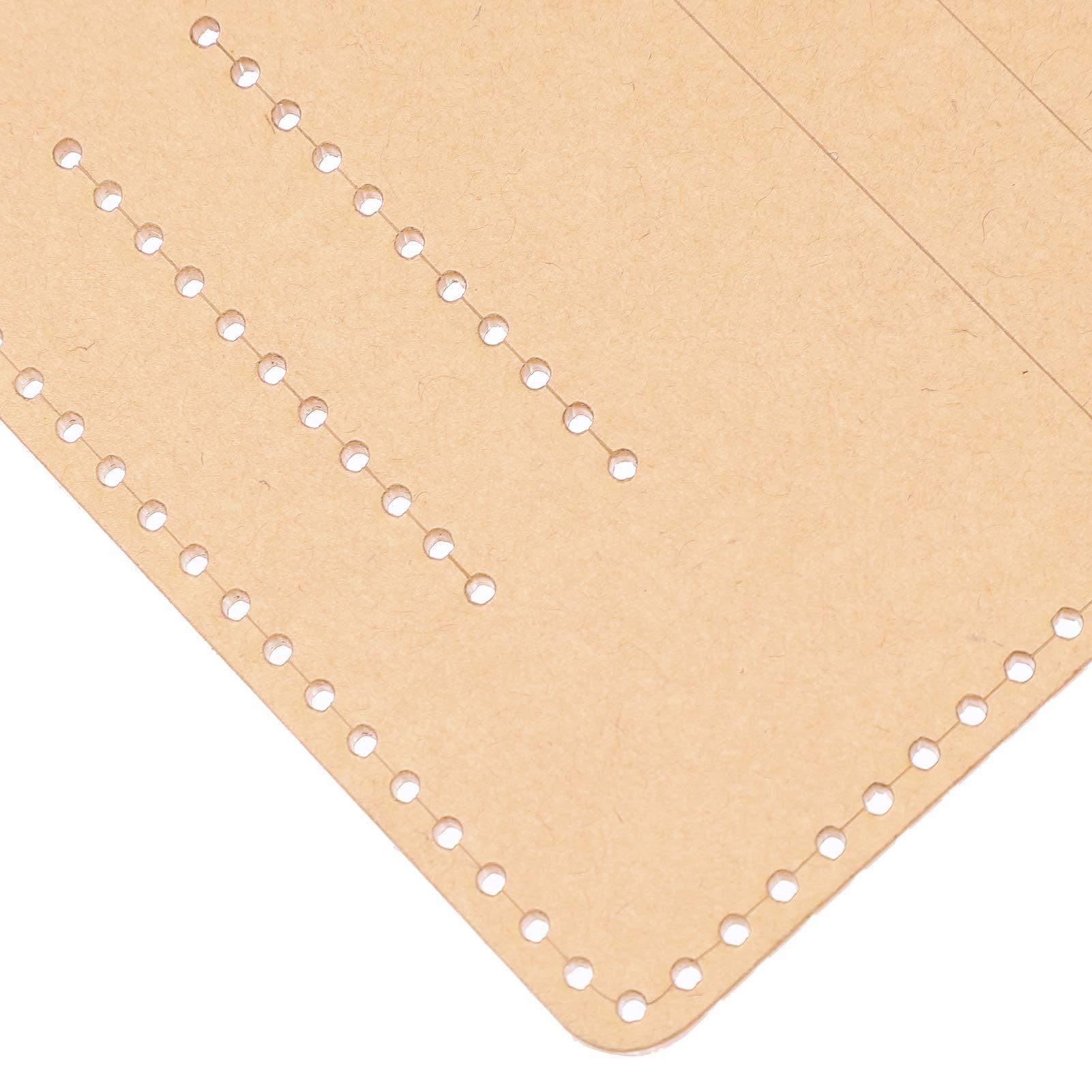 13-Piece Leather Acrylic Template Set - Clear Wallet Pattern Stencils for Leather Crafting, Quilting & Sewing | DIY Leatherworking Tools for Wallets, Bags & Accessories