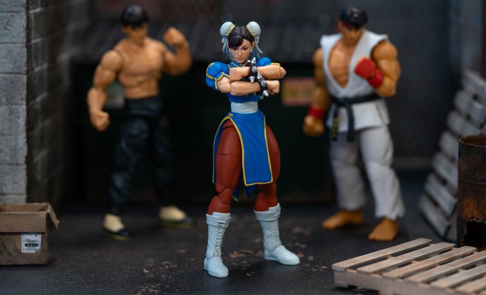 Street Fighter Chun Li 1/12 Scale Collectible Action Figure - Perfect for Display, Gaming Battles & Anime Fans Collection