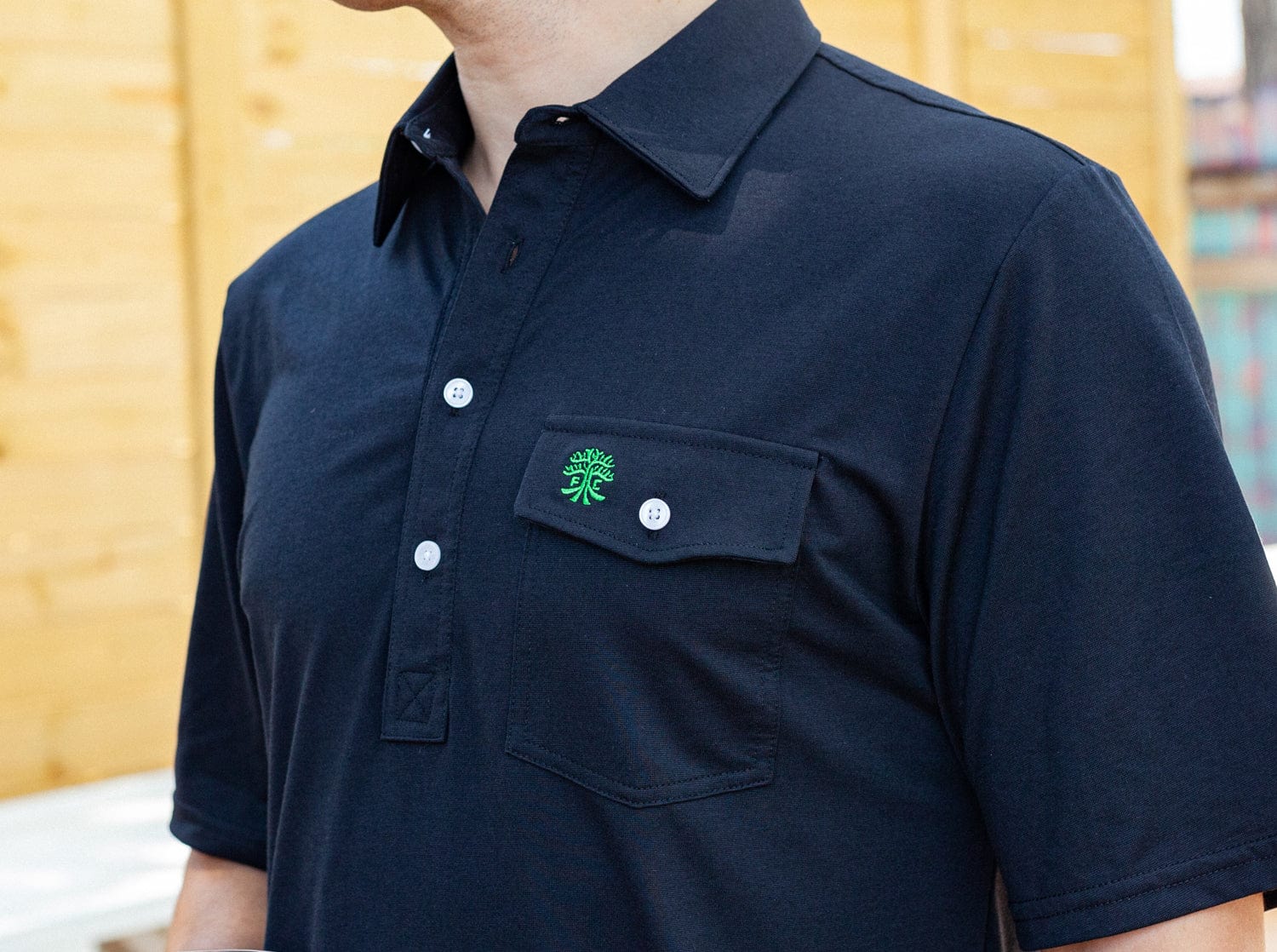 Austin FC Performance Players Shirt - Tree Black | Comfortable Soccer Jersey for Training & Match Days