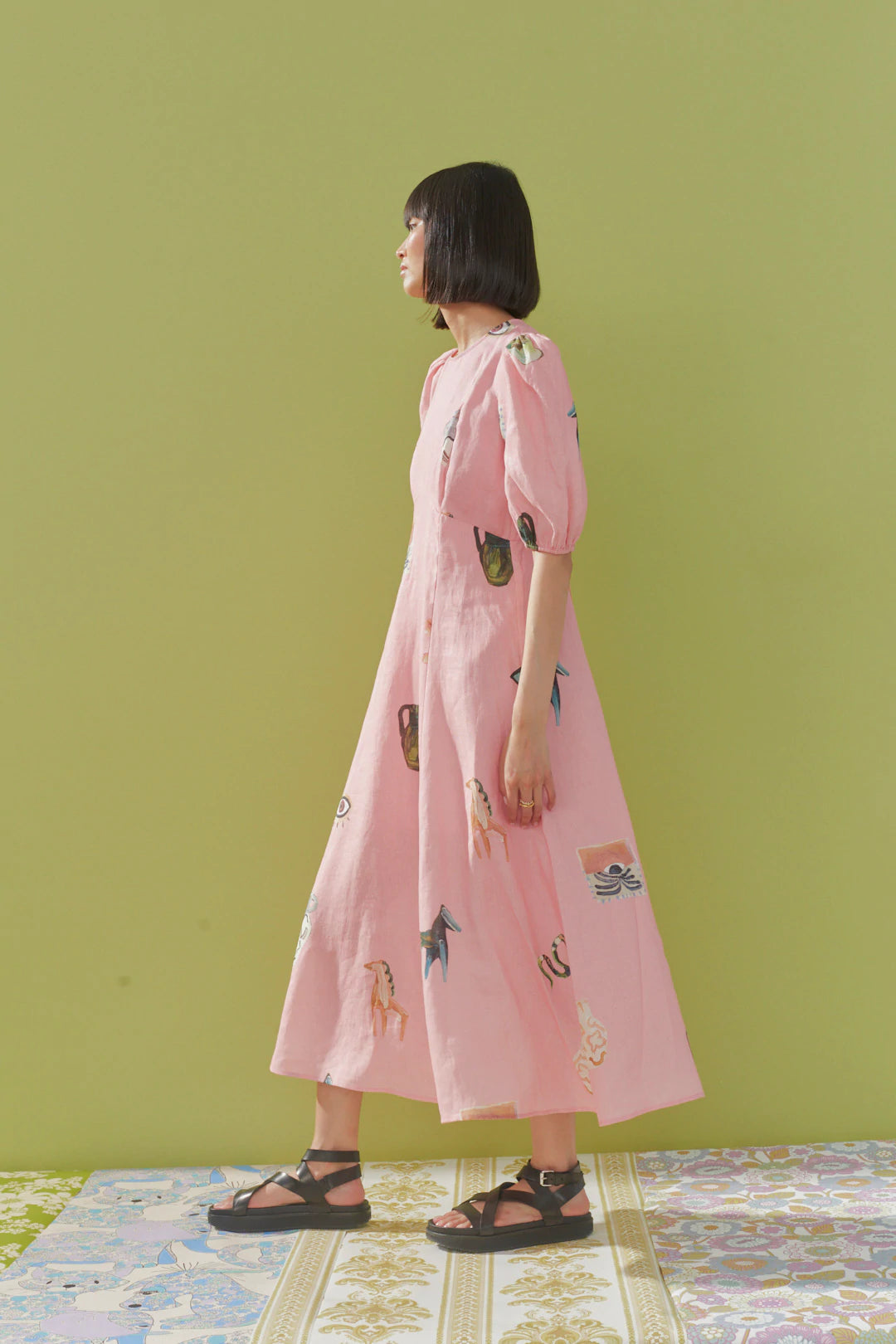 Preorder Cleo Midi Dress - Elegant Women's Flowy Summer Dress for Casual & Party Wear | Perfect for Beach Vacations, Date Nights & Special Occasions