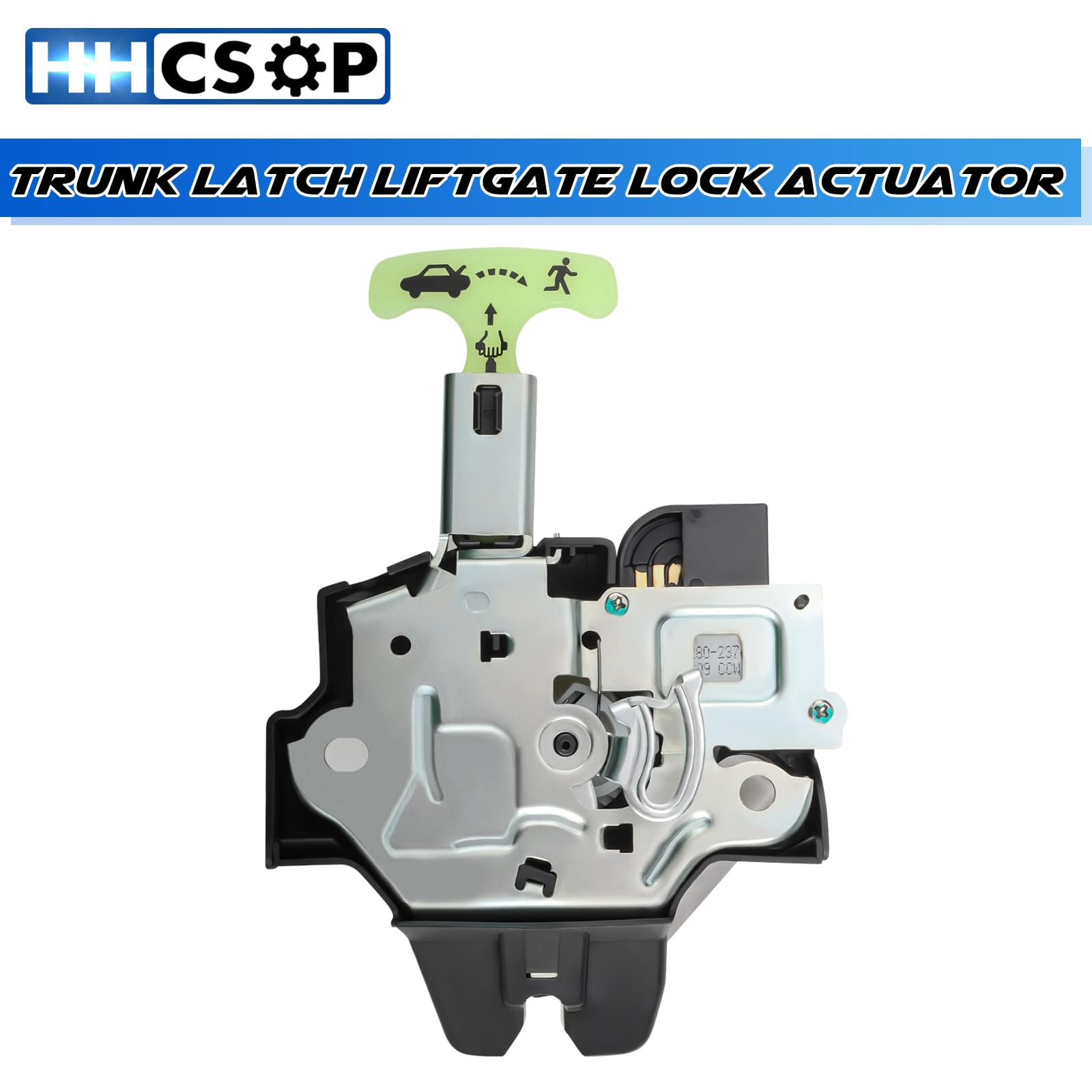 Toyota Camry Trunk Latch Replacement 2007-2011 - Rear Liftgate Lock Actuator Motor for Tailgate & Back Door - Compatible with #931-860 & 64600-06010 - Perfect for DIY Car Repairs & Maintenance