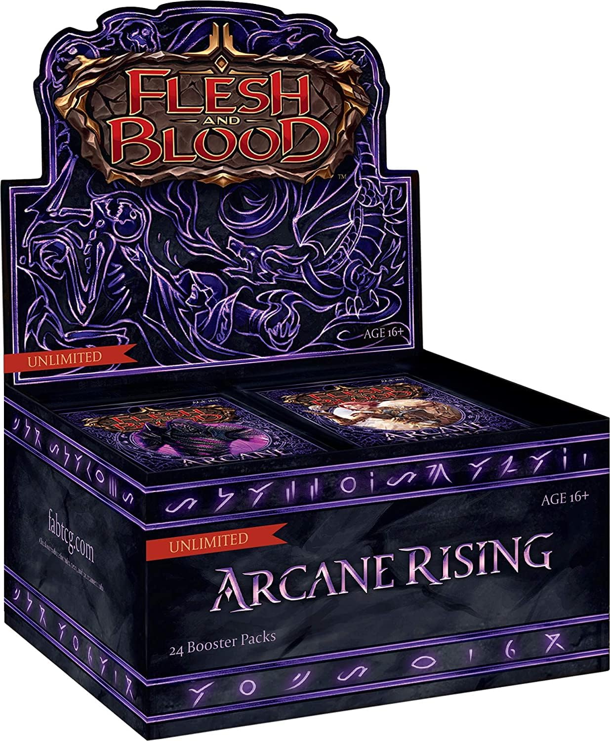 Flesh and Blood TCG: Arcane Rising Booster Box - 24 Packs for Epic Trading Card Game Battles | Collectible Card Game for Players & Enthusiasts | Perfect for Tournaments, Game Nights & Strategy Play