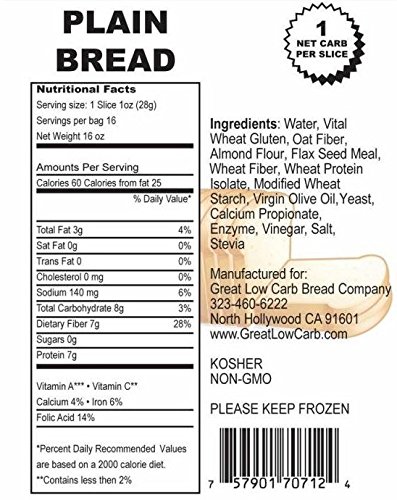 Low Carb Bread & Bagel Combo Pack - Plain Sandwich Bread & Everything Bagels - Keto Friendly, High Protein, Gluten Free - Perfect for Breakfast, Sandwiches & Healthy Snacking