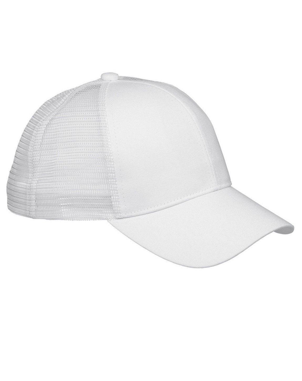 6-Panel Structured Trucker Cap - Breathable Mesh Back for Outdoor, Sports, and Casual Wear