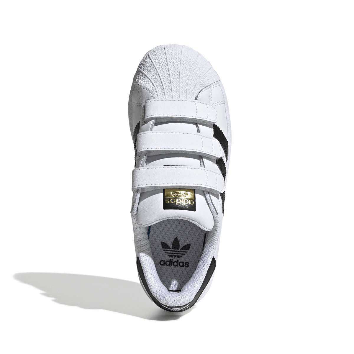 Adidas Originals Kids Superstar EF4838 Sneakers - Classic White & Black Low-Top Shoes for Boys & Girls | Perfect for School, Play & Everyday Wear