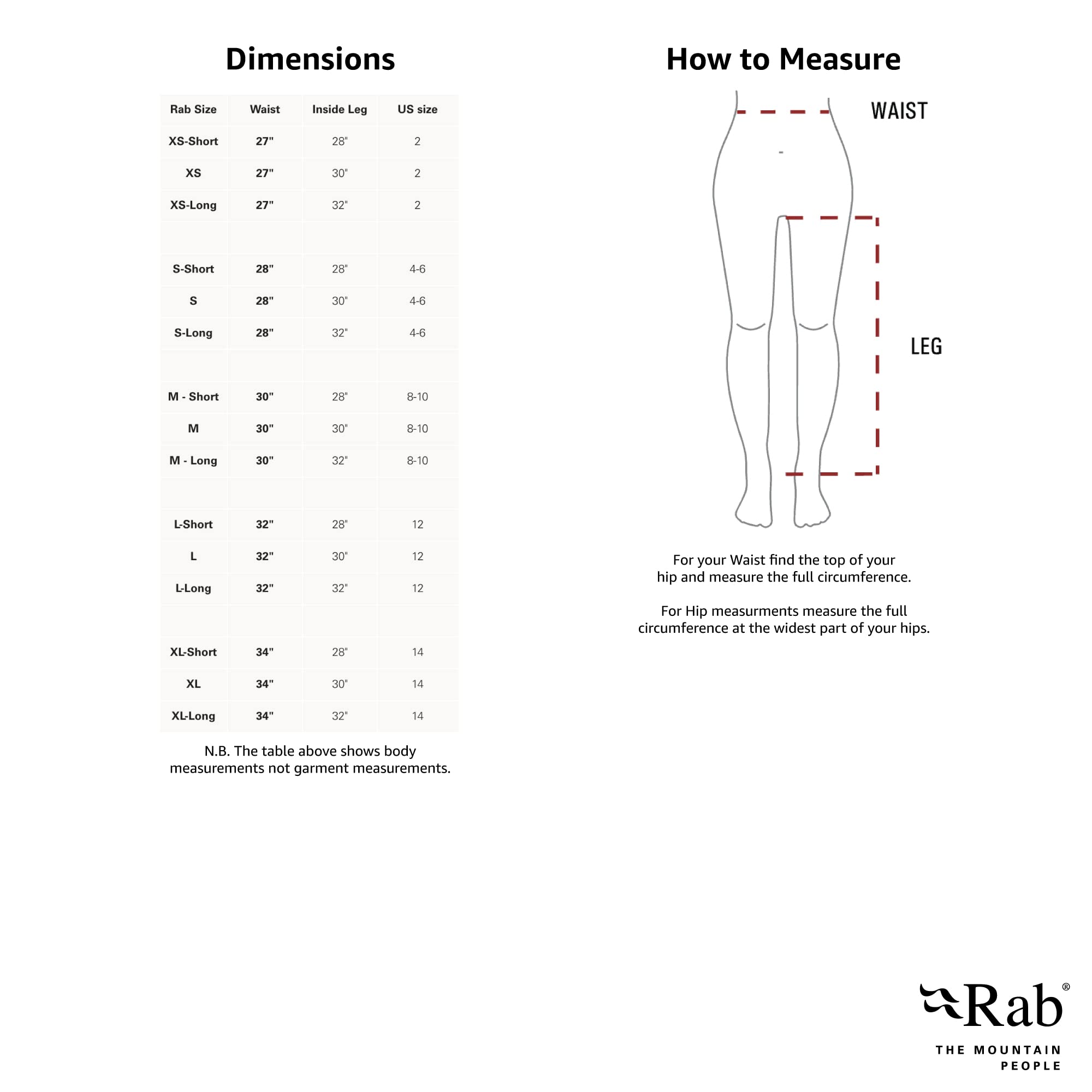 Rab Women's Horizon Tights - Moisture-Wicking Durable Leggings for Hiking, Trail Running & Climbing | Perfect for Outdoor Adventures, Gym Workouts & Yoga Sessions