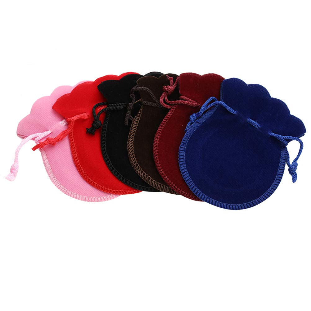 10pcs KESYOO Wedding Favor Bags - Drawstring Cookie & Jewelry Pouches for Baby Showers, Holidays & Travel - Perfect for Party Favors, Gift Bags & Goodie Bags