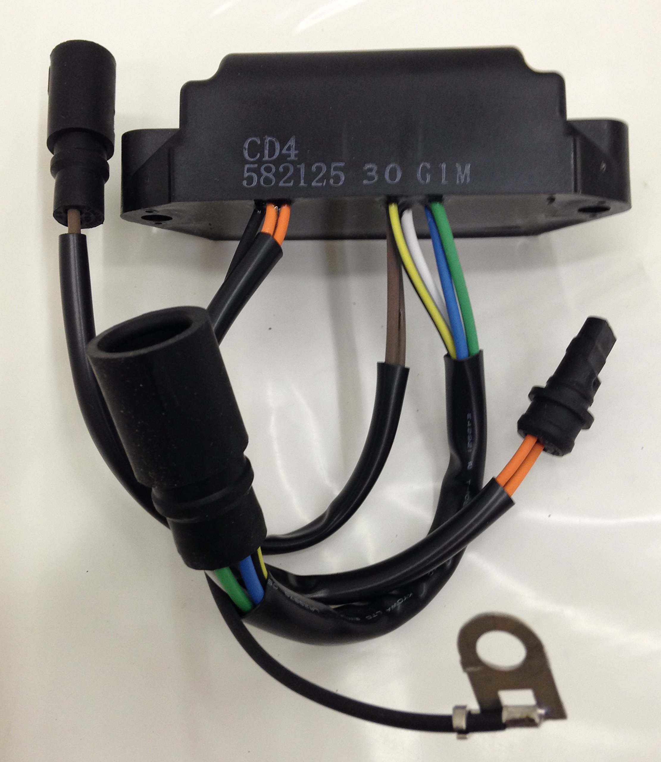 Evinrude Johnson Power Pack Assembly 582125 - Replacement Ignition Coil for Outboard Motors - Perfect for Marine Boating & Fishing