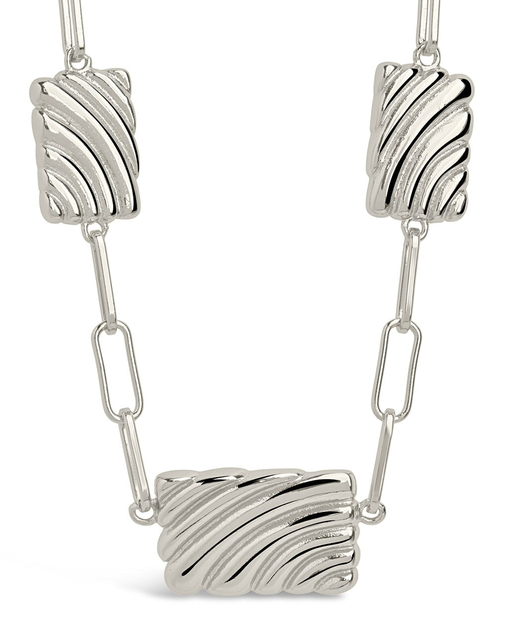 Haydée Triple Textured Charm Necklace for Women - Elegant Layered Pendant Jewelry for Daily Wear, Date Night & Special Occasions