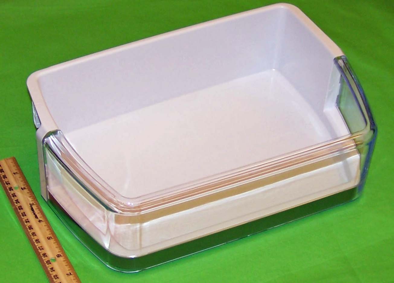 Original Samsung Refrigerator Door Bin Basket Shelf Tray - Compatible with Samsung RF4287HAWP/XAA Refrigerator Models - Durable Storage Organizer for Fruits, Vegetables & Beverages - Perfect for Kitchen Organization & Food Storage