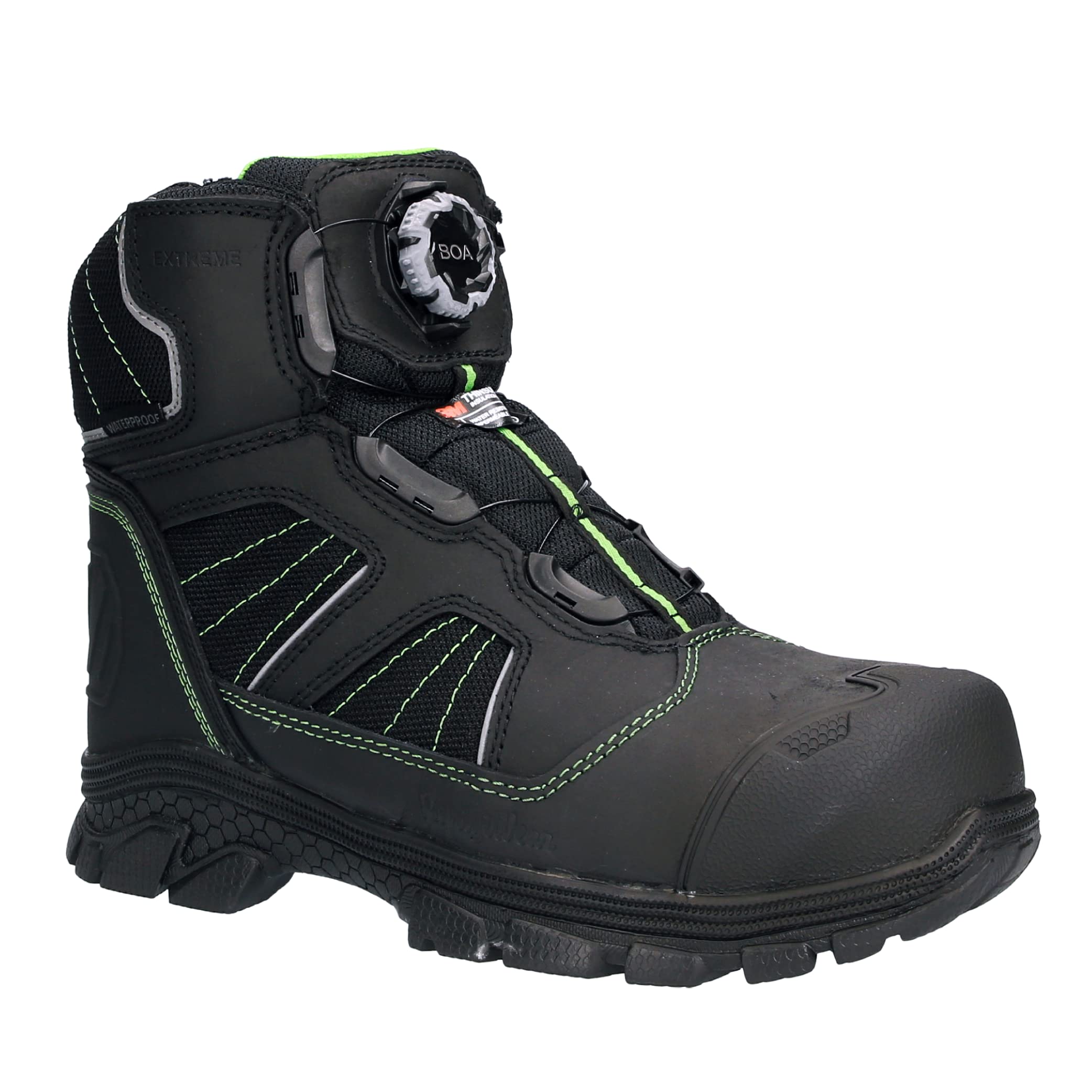 RefrigiWear Men's Extreme Hiker Boots - Waterproof Winter Work Boots for Cold Weather & Outdoor Activities | Hiking, Snow Work, Construction, Hunting