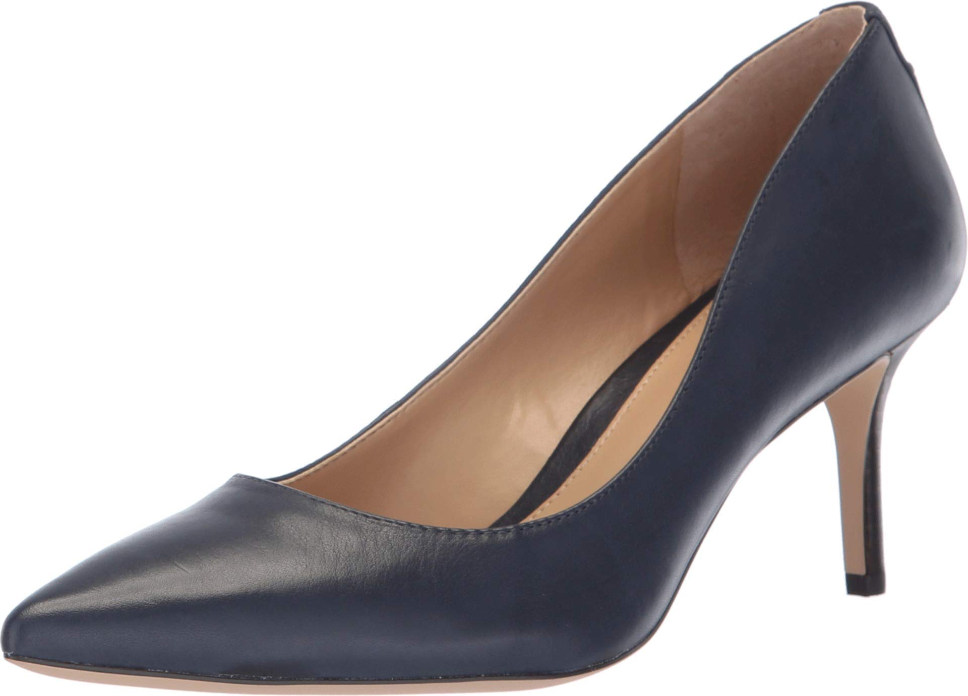 Lauren Ralph Lauren Women's Lanette Pump Heels - Classic Pointed Toe Pumps for Work, Office & Formal Events | Comfortable Dress Shoes for Women