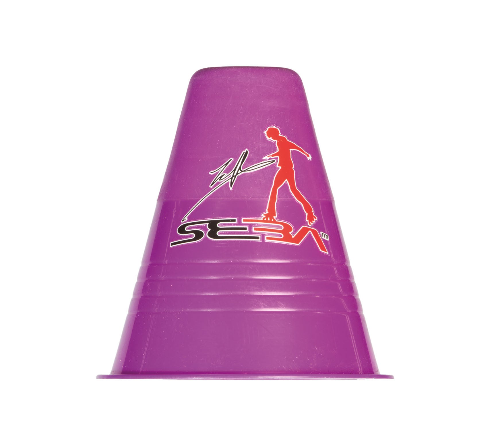 SEBA Dual Density Slalom Cones - High-Performance Training Cones for Skateboarding, Roller Skating & Agility Drills - Perfect for Outdoor Sports & Fitness Training