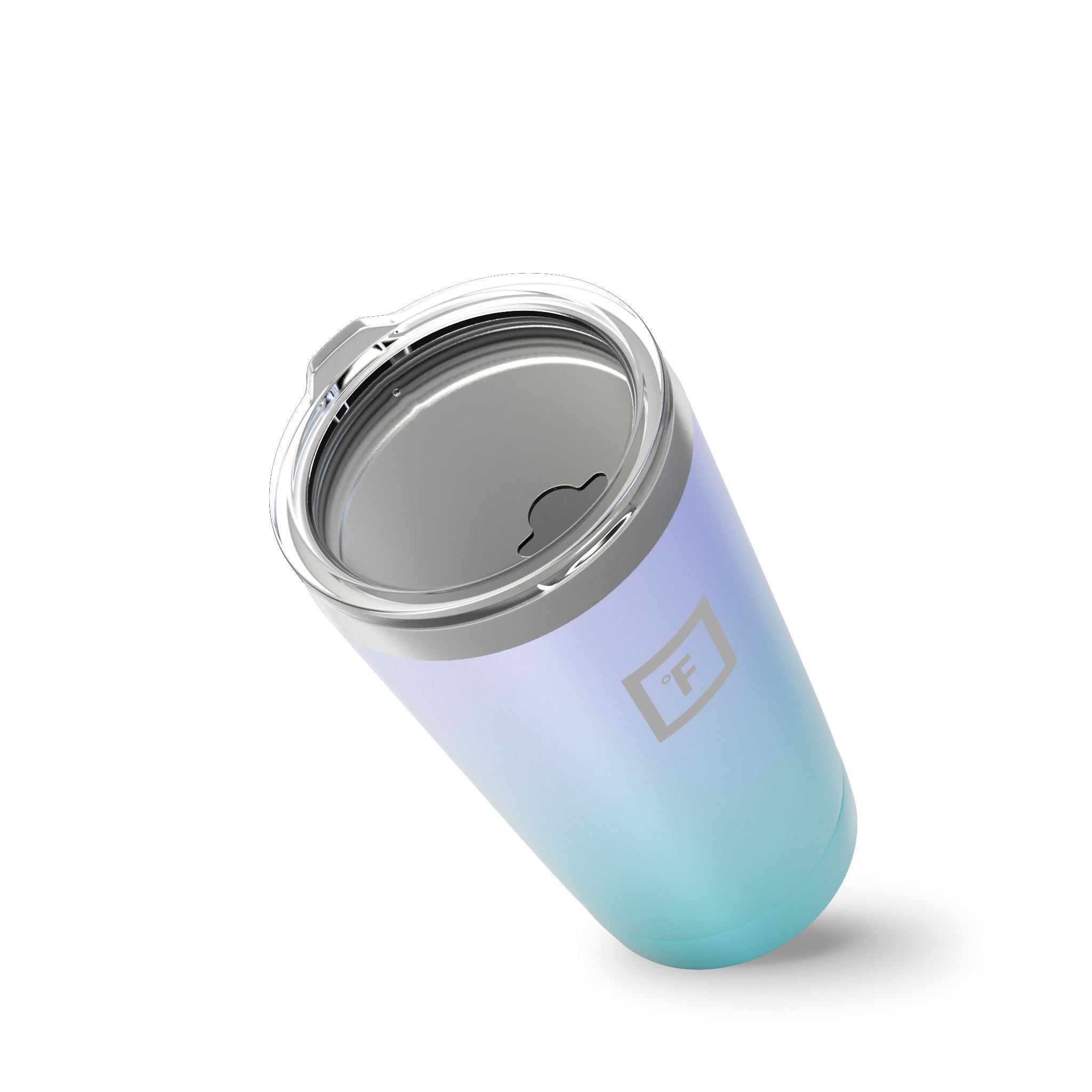 16 Oz Stainless Steel Classic Tumbler with Lid and Straw - Insulated Double Wall Vacuum Cup for Hot & Cold Drinks - Perfect for Coffee, Tea, Water, Smoothies at Home, Office, Gym or Travel