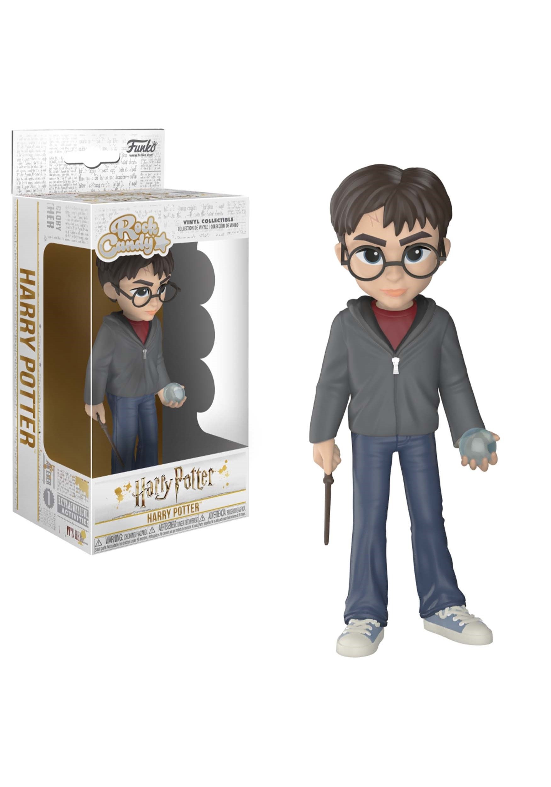 Funko Rock Candy Harry Potter Collectible Figure - Harry Potter with Prophecy for Display & Gift | Perfect for Potterheads, Office Decor & Pop Culture Collections