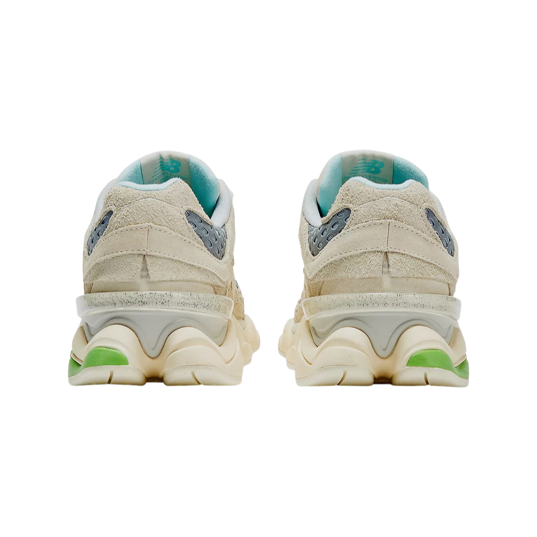 New Balance 9060 Bricks & Wood Sneakers - Beige Grey Green Colorway | Men's & Women's Casual Shoes for Running, Walking & Streetwear Fashion