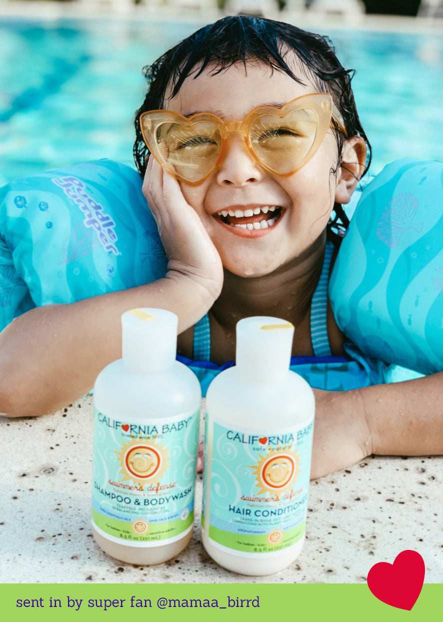 Swimmer's Defense™ Hair Conditioner - Chlorine & Salt Water Protection for Healthy Hair | Post-Swim Repair & Moisturizing | Ideal for Pool, Beach & Active Lifestyles