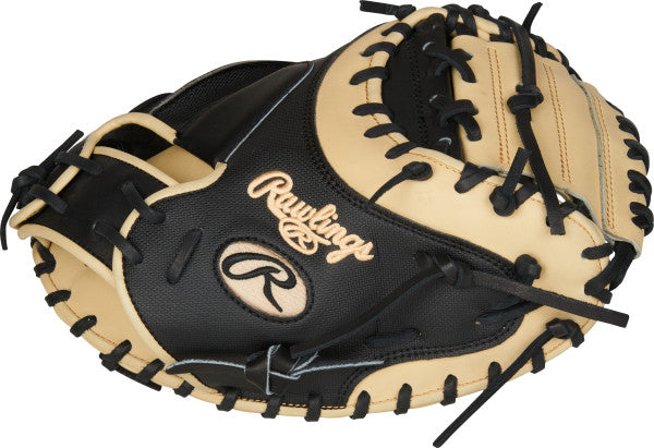 Rawlings Heart of the Hide 34 Yadier Molina PROYM4BC Baseball Glove - Premium Leather Catcher's Mitt for MLB & College Players, Perfect for Training & Game Day Performance