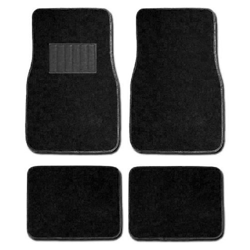 Universal Car Seat Covers & Floor Mats Set - Waterproof & Non-Slip Interior Protection for Cars, Trucks, SUVs | Includes Carpet Mats & Padded Headrest Covers (Black/Grey) + Free Air Freshener | Perfect for Family Road Trips, Pet Owners & Daily Commute