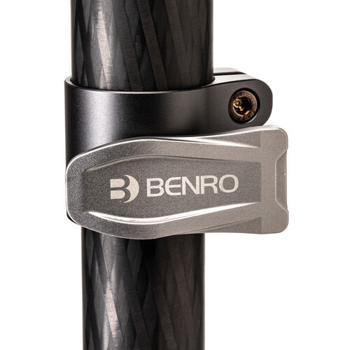 Benro MSD36C SupaDupa Carbon Fiber Monopod - 64.9 Inch Lightweight Camera Support for Travel, Sports & Wildlife Photography | Tripod Alternative for DSLR & Mirrorless Cameras