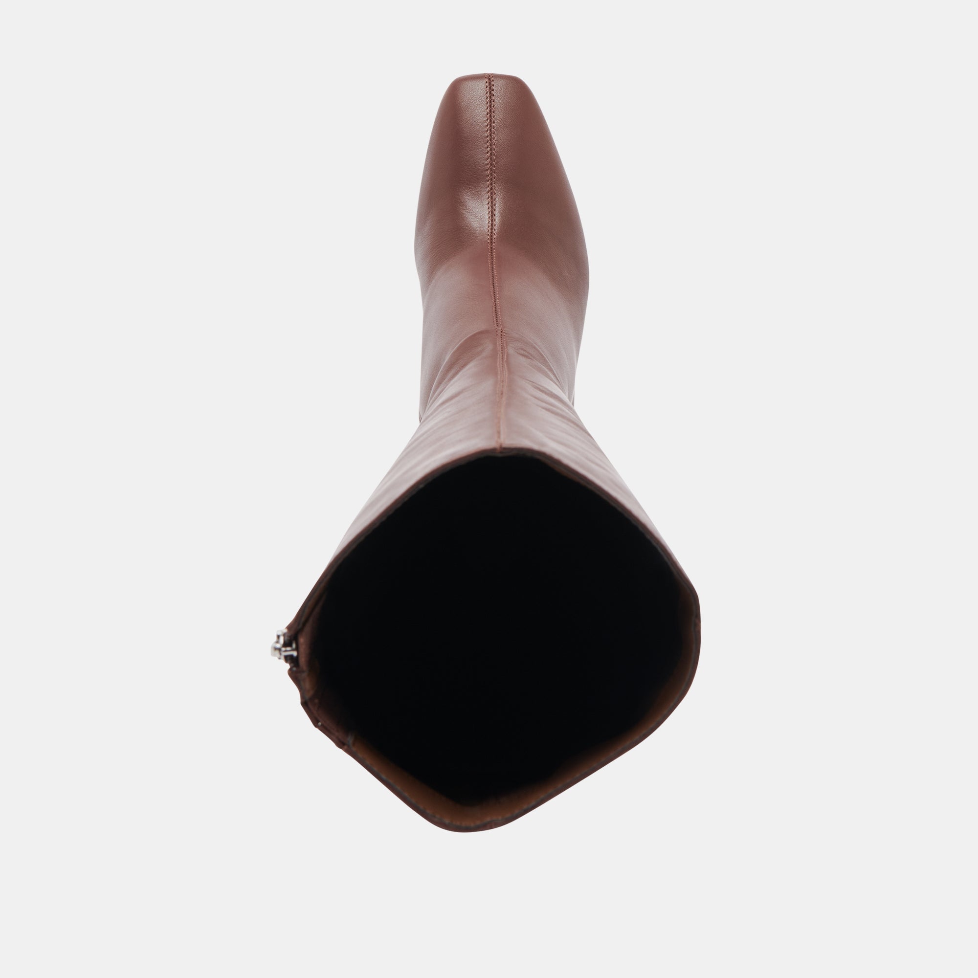 GYRA Extra Wide Calf Boots for Women - Genuine Chocolate Brown Leather - Comfortable & Stylish for Work, Casual Wear, and Outdoor Activities