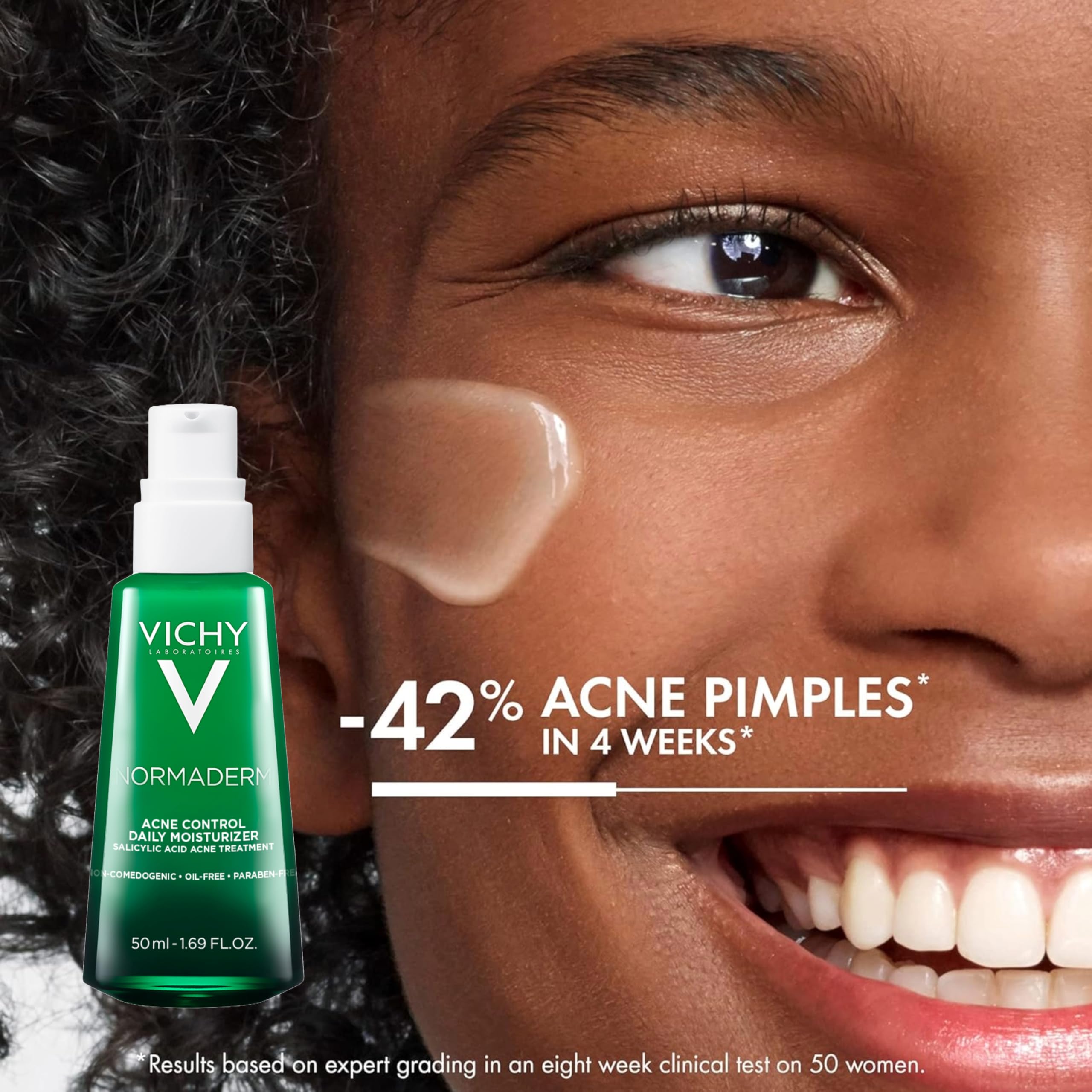 Vichy Normaderm Acne Treatment Bundle - Daily Face Wash, Moisturizer & SOS Spot Treatment for Clear Skin | Perfect for Oily & Acne-Prone Skin Care Routine