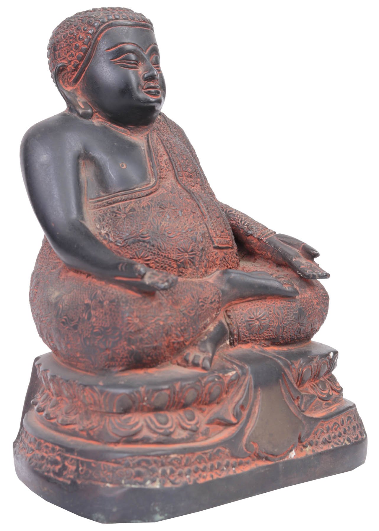 Marpa - The Teacher of Milarepa Tibetan Buddhist Brass Statue - Handcrafted Meditation Altar Decor for Home & Temple