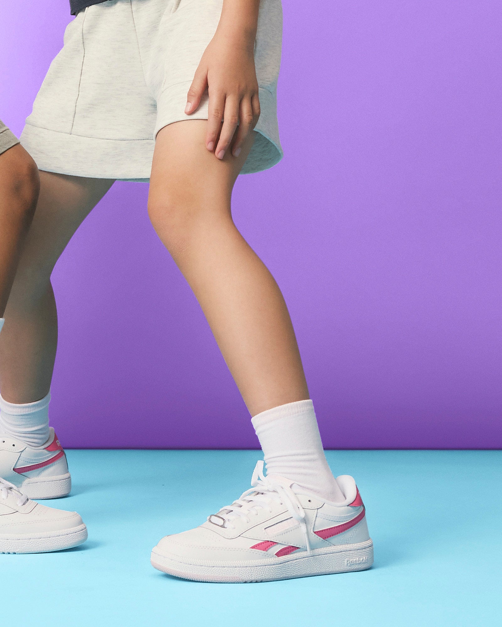 Reebok Club C Revenge Sneakers for Women - White, Passion Pink & Berry Colorway | Casual Fashion, Workout & Street Style Shoes