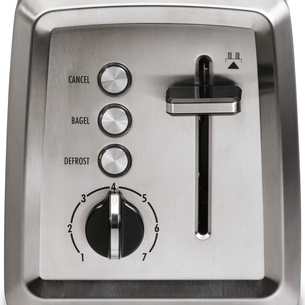 Hamilton Beach 2-Slice Stainless Steel Toaster, 220V - Perfect for Breakfast, Office, or Dorm Room Use