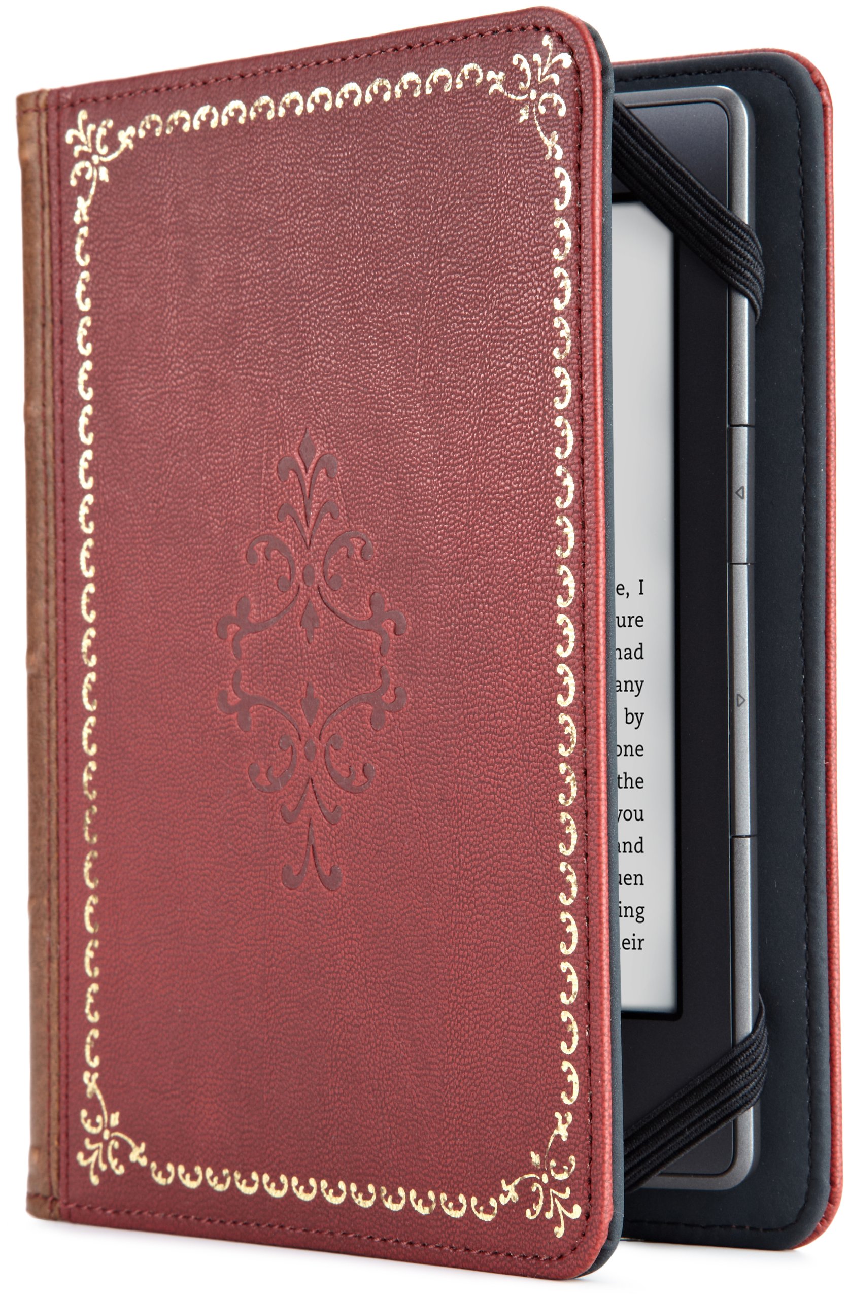 Verso Prologue Kindle Cover - Red | Compatible with Kindle Paperwhite, Kindle & Kindle Touch | Perfect for Reading, Travel & Daily Protection