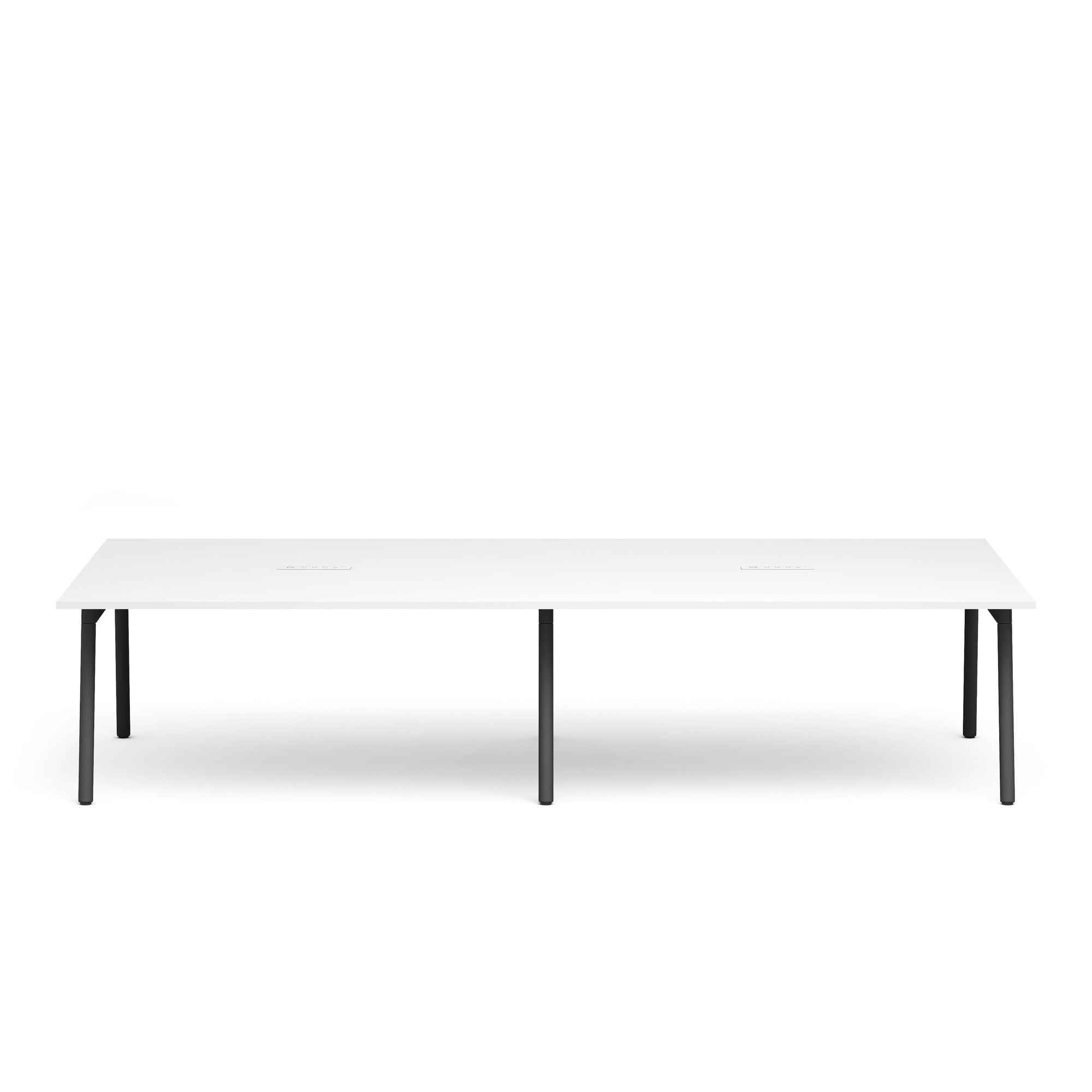 Premium Series A Scale Rectangular Conference Table - Modern Office Furniture for Meetings & Presentations - Perfect for Boardrooms, Conference Rooms & Collaborative Workspaces